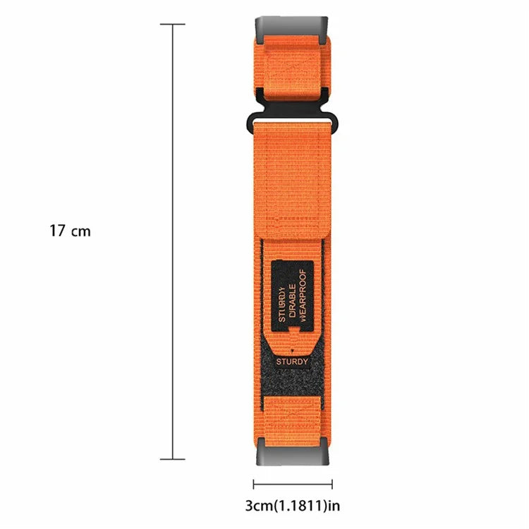 For Huawei Watch D Outdoor Climbing Watch Strap Magic Tape Breathable Nylon Band