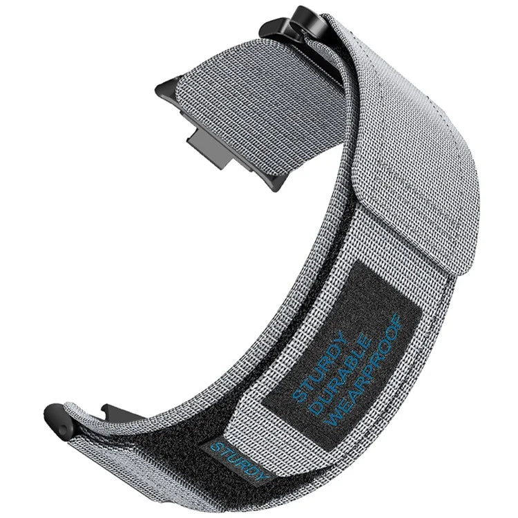 For Xiaomi Smart Band 8 Pro / Redmi Watch 4 Magic Tape Nylon Strap Replacement Watch Band