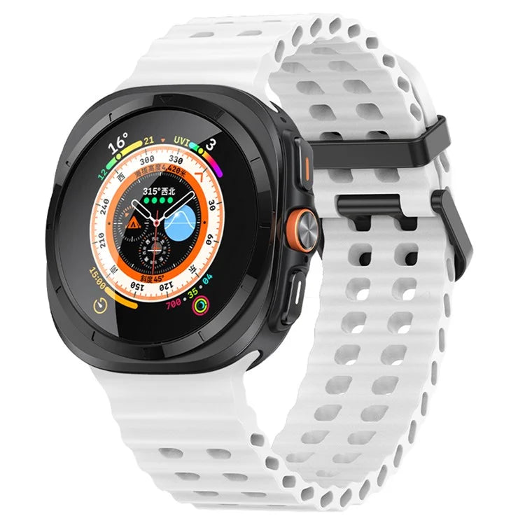 KALEBOL For Samsung Galaxy Watch Ultra 47mm Wrist Band Replacement Silicone Watch Strap