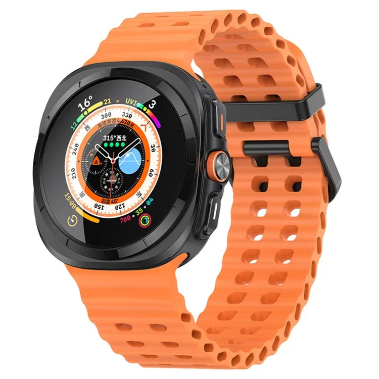KALEBOL For Samsung Galaxy Watch Ultra 47mm Wrist Band Replacement Silicone Watch Strap