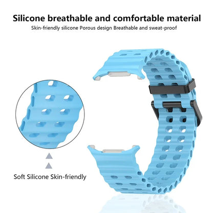 KALEBOL For Samsung Galaxy Watch Ultra 47mm Wrist Band Replacement Silicone Watch Strap