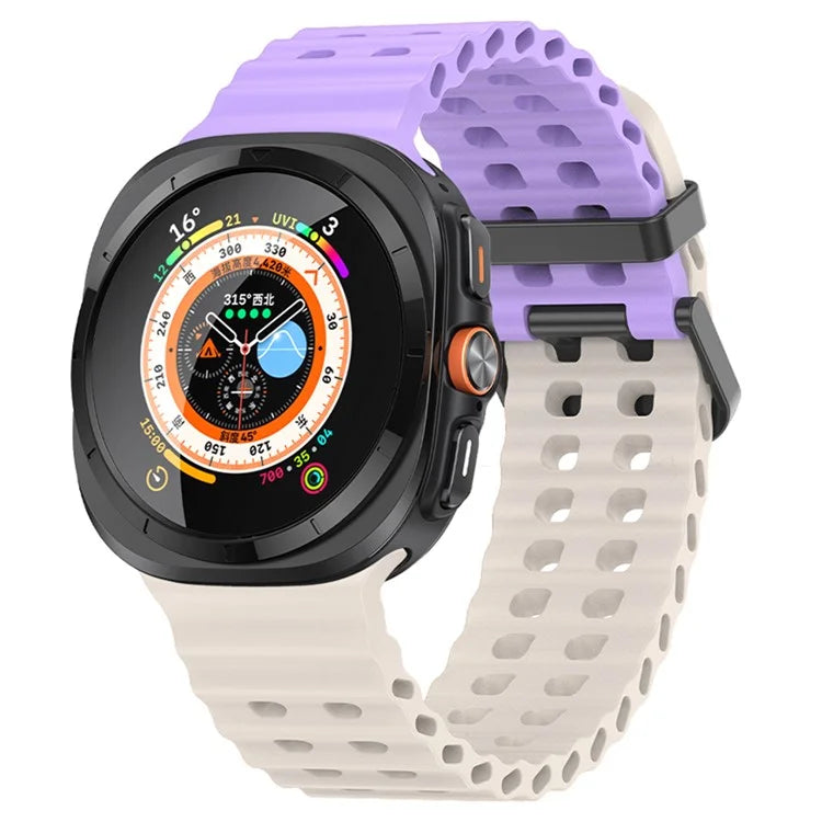 KALEBOL For Samsung Galaxy Watch Ultra 47mm Wrist Band Replacement Silicone Watch Strap