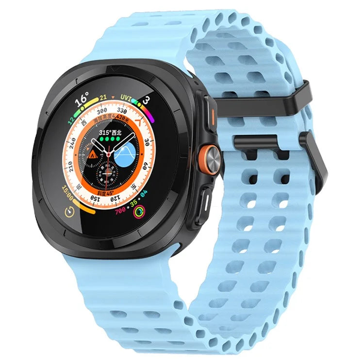 KALEBOL For Samsung Galaxy Watch Ultra 47mm Wrist Band Replacement Silicone Watch Strap