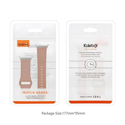 KALEBOL For Samsung Galaxy Watch Ultra 47mm Watch Strap Genuine Cow Leather Wrist Band
