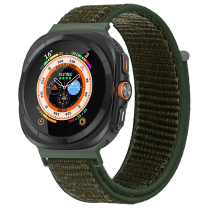 KALEBOL For Samsung Galaxy Watch Ultra 47mm Adjustable Braided Nylon Band Replacement Wrist  Strap