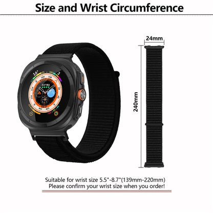 KALEBOL For Samsung Galaxy Watch Ultra 47mm Adjustable Braided Nylon Band Replacement Wrist  Strap