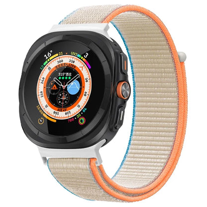 KALEBOL For Samsung Galaxy Watch Ultra 47mm Adjustable Braided Nylon Band Replacement Wrist  Strap