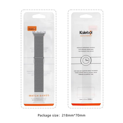 KALEBOL For Samsung Galaxy Watch Ultra 47mm Adjustable Braided Nylon Band Replacement Wrist  Strap