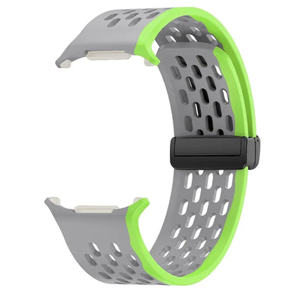 KALEBOL For Samsung Galaxy Watch Ultra 47mm Silicone Band Magnetic Replacement Strap