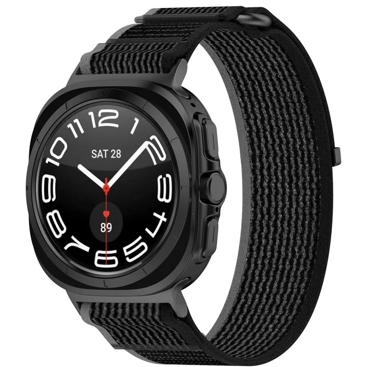 KALEBOL For Samsung Galaxy Watch Ultra 47mm Watch Strap Breathable Nylon Sport Strap