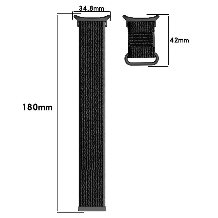 KALEBOL For Samsung Galaxy Watch Ultra 47mm Watch Strap Breathable Nylon Sport Strap