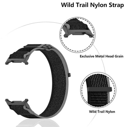 KALEBOL For Samsung Galaxy Watch Ultra 47mm Watch Strap Breathable Nylon Sport Strap