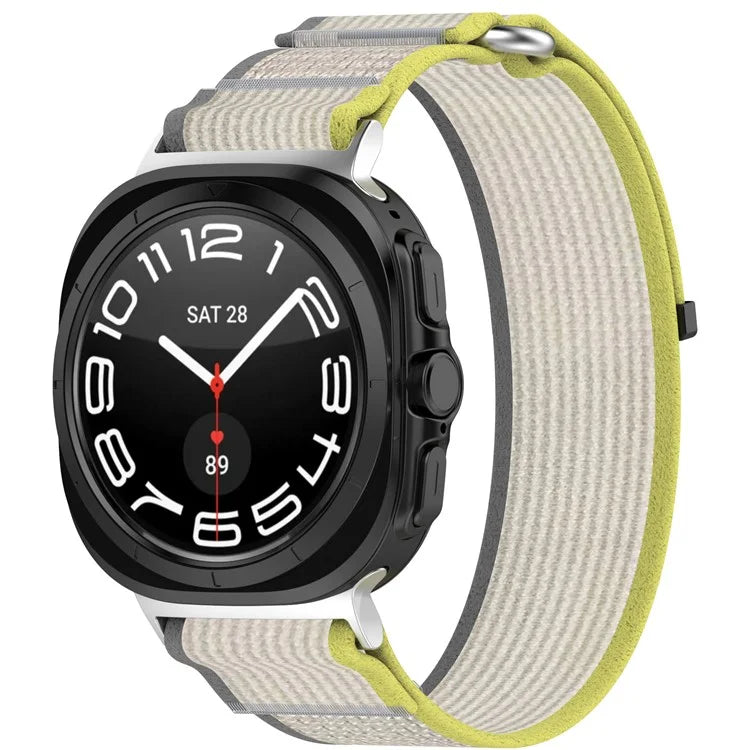 KALEBOL For Samsung Galaxy Watch Ultra 47mm Watch Strap Breathable Nylon Sport Strap