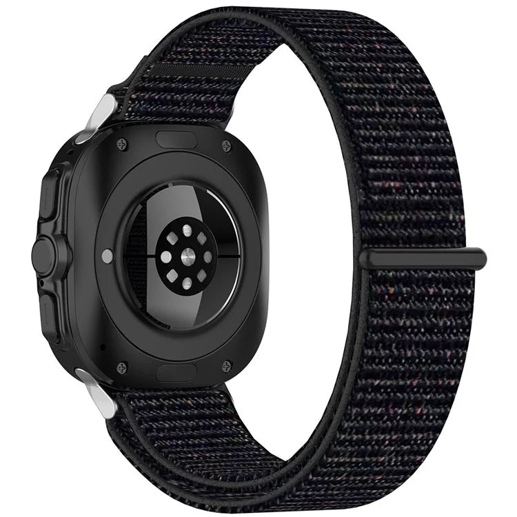 KALEBOL For Samsung Galaxy Watch Ultra 47mm Watch Strap Magic Tape Braided Nylon Wrist Band