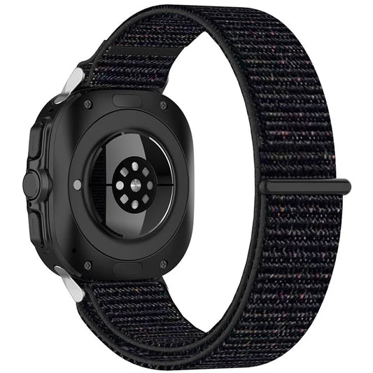 KALEBOL For Samsung Galaxy Watch Ultra 47mm Watch Strap Magic Tape Braided Nylon Wrist Band