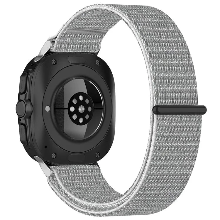 KALEBOL For Samsung Galaxy Watch Ultra 47mm Watch Strap Magic Tape Braided Nylon Wrist Band