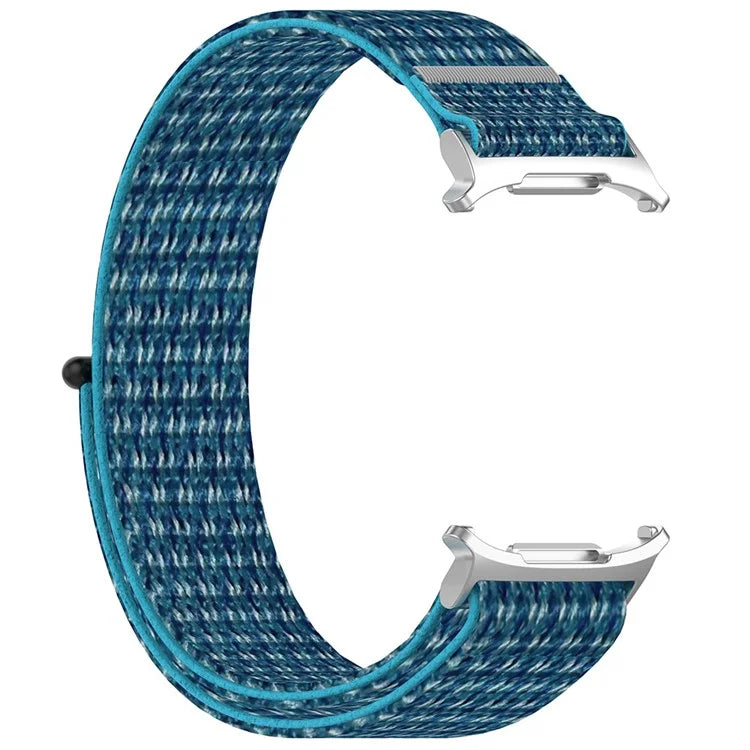 KALEBOL For Samsung Galaxy Watch Ultra 47mm Watch Strap Magic Tape Braided Nylon Wrist Band
