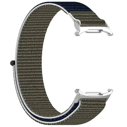 KALEBOL For Samsung Galaxy Watch Ultra 47mm Watch Strap Magic Tape Braided Nylon Wrist Band