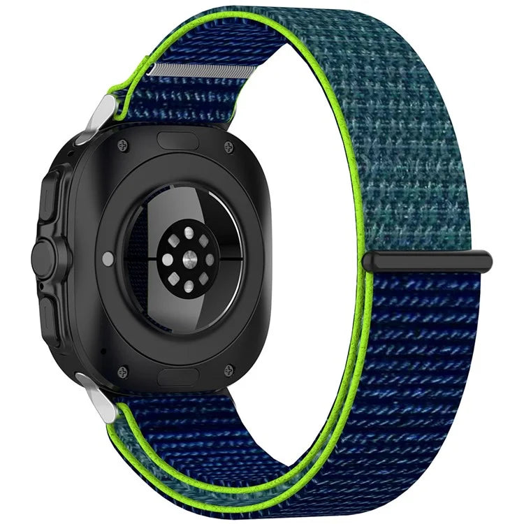 KALEBOL For Samsung Galaxy Watch Ultra 47mm Watch Strap Magic Tape Braided Nylon Wrist Band