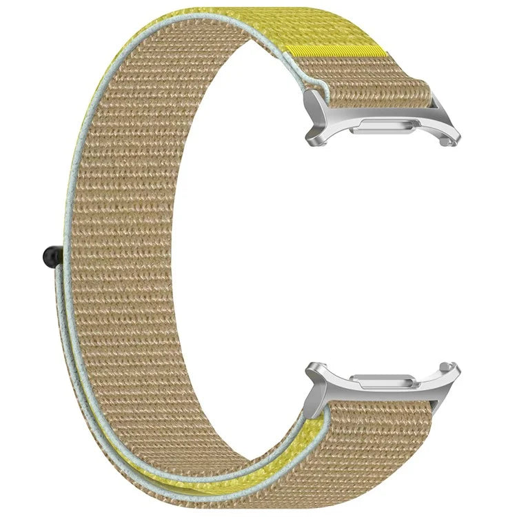 KALEBOL For Samsung Galaxy Watch Ultra 47mm Watch Strap Magic Tape Braided Nylon Wrist Band