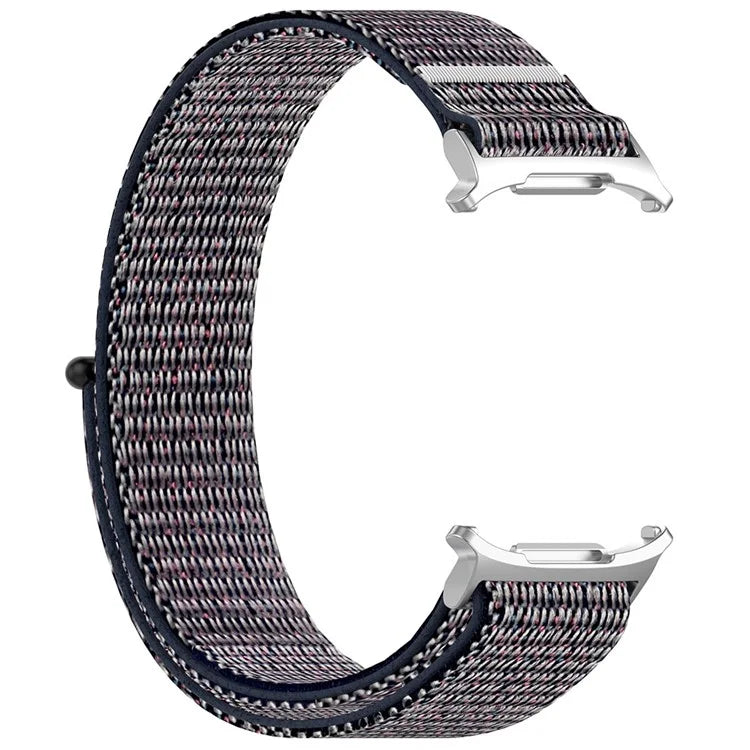 KALEBOL For Samsung Galaxy Watch Ultra 47mm Watch Strap Magic Tape Braided Nylon Wrist Band