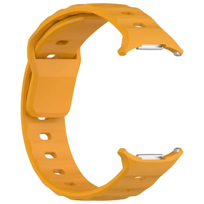 KALEBOL For Samsung Galaxy Watch Ultra 47mm Silicone Watchband Watch Strap with Square Buckle