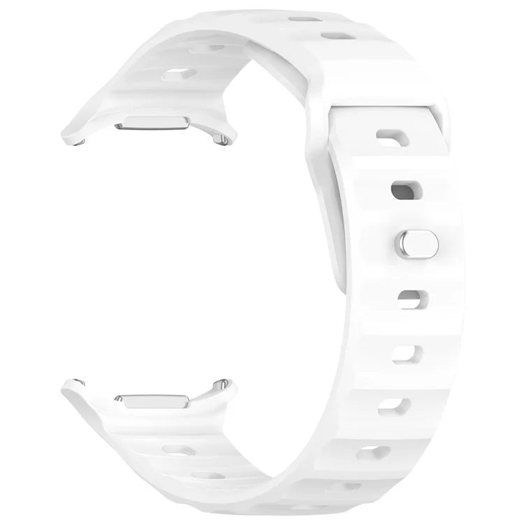 KALEBOL For Samsung Galaxy Watch Ultra 47mm Silicone Watchband Watch Strap with Square Buckle