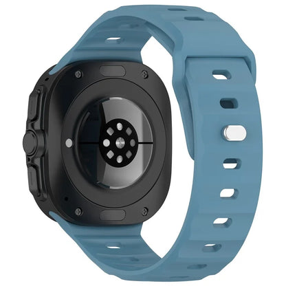 KALEBOL For Samsung Galaxy Watch Ultra 47mm Silicone Watchband Watch Strap with Square Buckle