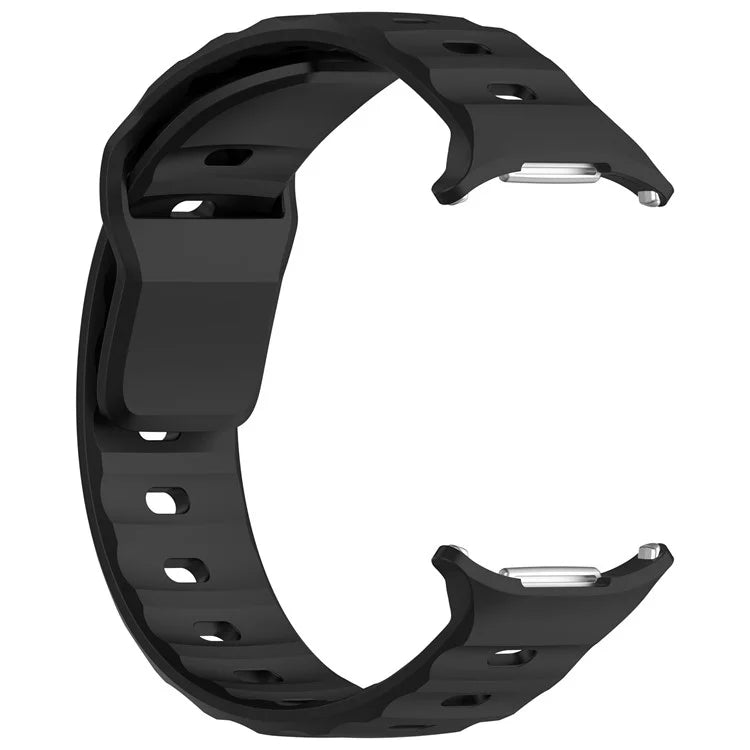 KALEBOL For Samsung Galaxy Watch Ultra 47mm Silicone Watchband Watch Strap with Square Buckle