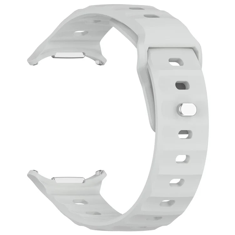 KALEBOL For Samsung Galaxy Watch Ultra 47mm Silicone Watchband Watch Strap with Square Buckle