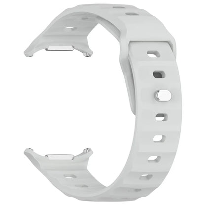 KALEBOL For Samsung Galaxy Watch Ultra 47mm Silicone Watchband Watch Strap with Square Buckle
