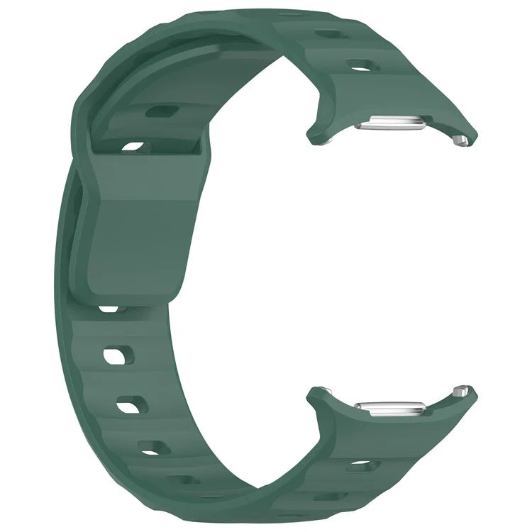 KALEBOL For Samsung Galaxy Watch Ultra 47mm Silicone Watchband Watch Strap with Square Buckle