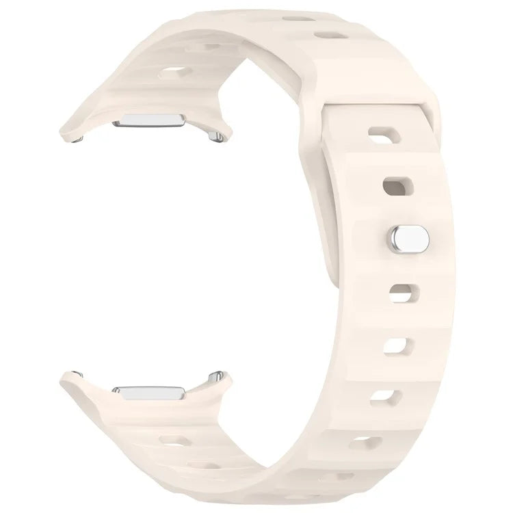 KALEBOL For Samsung Galaxy Watch Ultra 47mm Silicone Watchband Watch Strap with Square Buckle