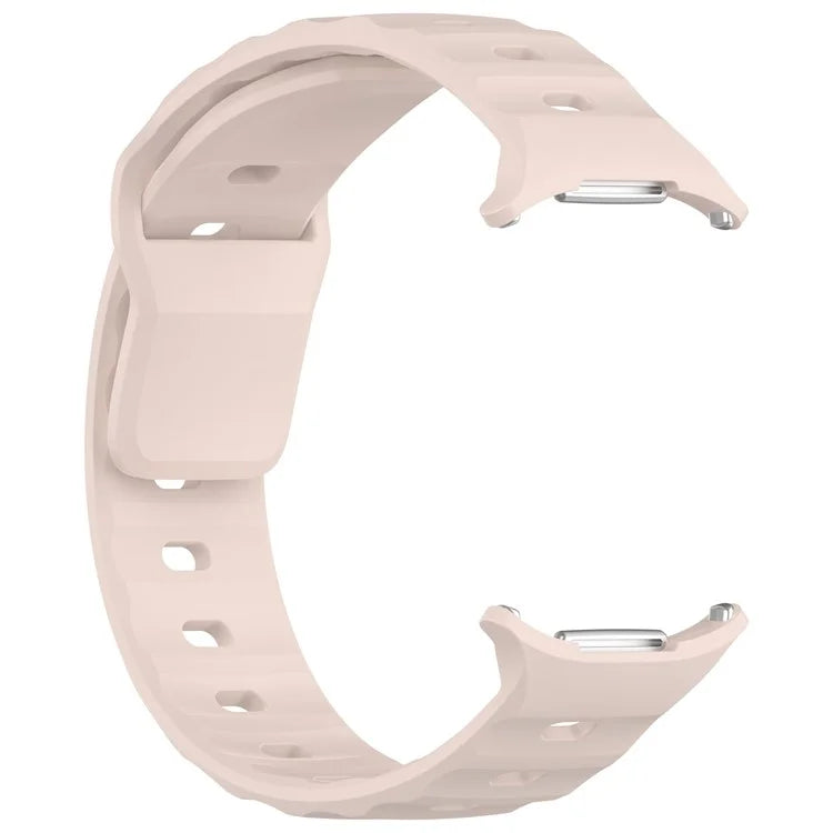 KALEBOL For Samsung Galaxy Watch Ultra 47mm Silicone Watchband Watch Strap with Square Buckle