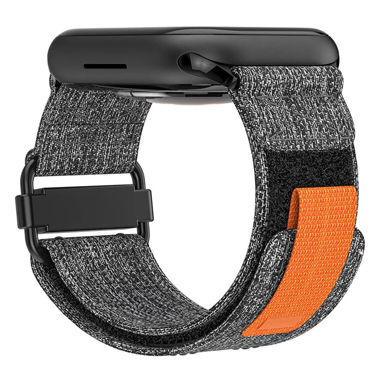 KALEBOL For Apple Watch 10 46mm / Ultra 2 / Ultra 49mm / 9 8 7 45mm / SE (2023) SE (2022) SE 6 5 4 44mm / 3 2 1 42mm Breathable Magic Tape Nylon Strap