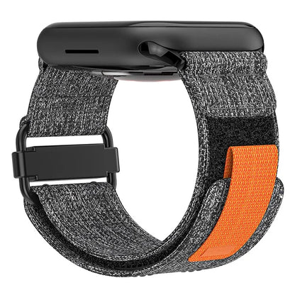 KALEBOL For Apple Watch 10 46mm / Ultra 2 / Ultra 49mm / 9 8 7 45mm / SE (2023) SE (2022) SE 6 5 4 44mm / 3 2 1 42mm Breathable Magic Tape Nylon Strap