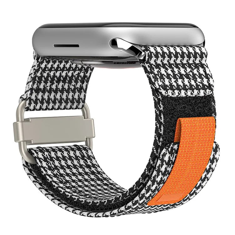 KALEBOL For Apple Watch 10 46mm / Ultra 2 / Ultra 49mm / 9 8 7 45mm / SE (2023) SE (2022) SE 6 5 4 44mm / 3 2 1 42mm Breathable Magic Tape Nylon Strap