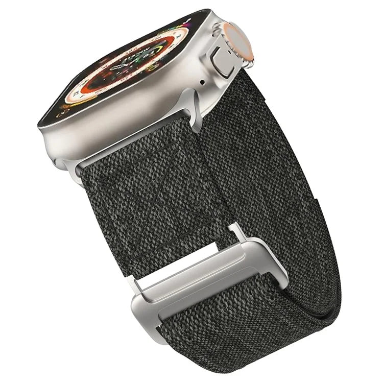 KALEBOL For Apple Watch 10 46mm / Ultra 2 / Ultra 49mm / 9 8 7 45mm / SE (2023) SE (2022) SE 6 5 4 44mm / 3 2 1 42mm Watch Band Nylon Loop Strap