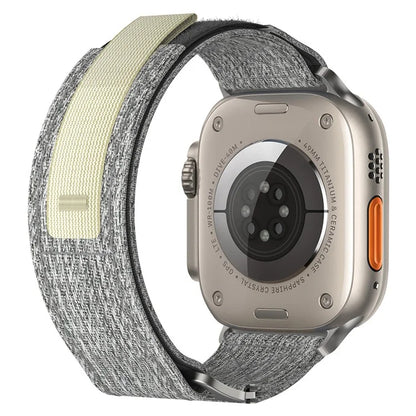 KALEBOL For Apple Watch 10 46mm / Ultra 2 / Ultra 49mm / 9 8 7 45mm / SE (2023) SE (2022) SE 6 5 4 44mm / 3 2 1 42mm Watch Band Nylon Loop Strap