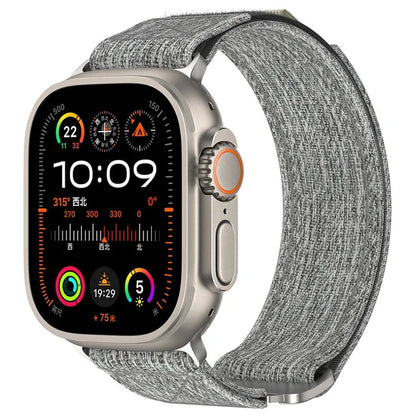 KALEBOL For Apple Watch 10 46mm / Ultra 2 / Ultra 49mm / 9 8 7 45mm / SE (2023) SE (2022) SE 6 5 4 44mm / 3 2 1 42mm Watch Band Nylon Loop Strap