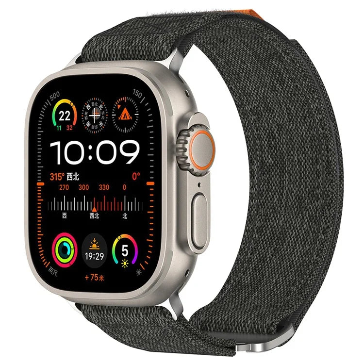 KALEBOL For Apple Watch Series 10 42mm / 9 8 7 41mm / SE (2023) SE (2022) SE 6 5 4 40mm / 3 2 1 38mm Nylon Watch Band Adjustable Strap