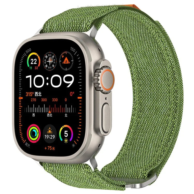 KALEBOL For Apple Watch Series 10 42mm / 9 8 7 41mm / SE (2023) SE (2022) SE 6 5 4 40mm / 3 2 1 38mm Nylon Watch Band Adjustable Strap