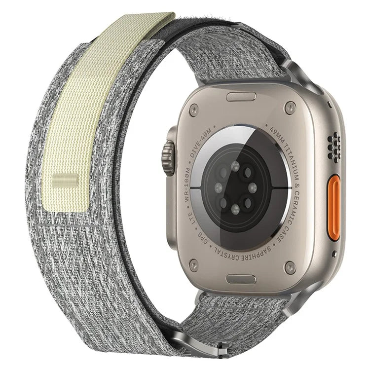 KALEBOL For Apple Watch Series 10 42mm / 9 8 7 41mm / SE (2023) SE (2022) SE 6 5 4 40mm / 3 2 1 38mm Nylon Watch Band Adjustable Strap