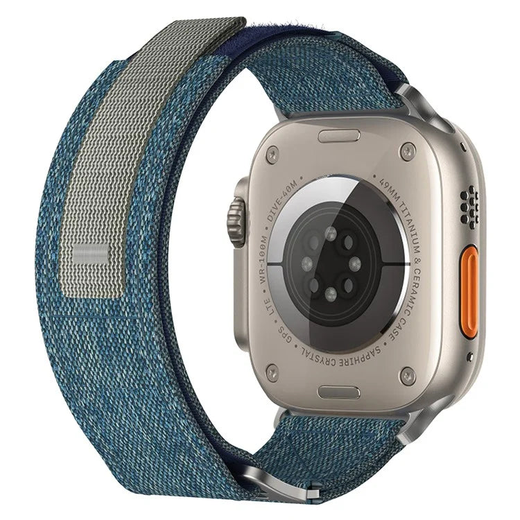 KALEBOL For Apple Watch Series 10 42mm / 9 8 7 41mm / SE (2023) SE (2022) SE 6 5 4 40mm / 3 2 1 38mm Nylon Watch Band Adjustable Strap