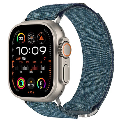KALEBOL For Apple Watch Series 10 42mm / 9 8 7 41mm / SE (2023) SE (2022) SE 6 5 4 40mm / 3 2 1 38mm Nylon Watch Band Adjustable Strap