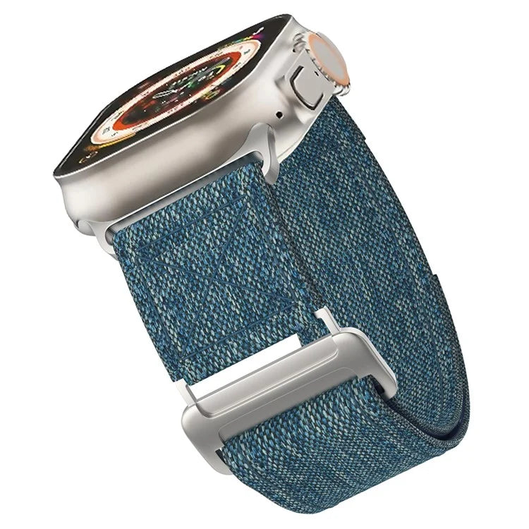 KALEBOL For Apple Watch Series 10 42mm / 9 8 7 41mm / SE (2023) SE (2022) SE 6 5 4 40mm / 3 2 1 38mm Nylon Watch Band Adjustable Strap