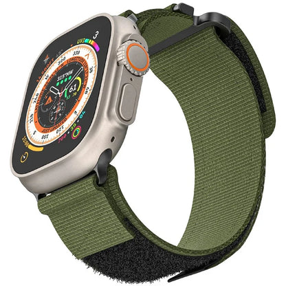 KALEBOL For Apple Watch 10 46mm / Ultra 2 / Ultra 49mm / 9 8 7 45mm / SE (2023) SE (2022) SE 6 5 4 44mm / 3 2 1 42mm Nylon Strap