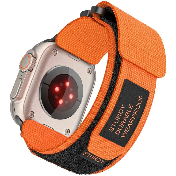 KALEBOL For Apple Watch 10 46mm / Ultra 2 / Ultra 49mm / 9 8 7 45mm / SE (2023) SE (2022) SE 6 5 4 44mm / 3 2 1 42mm Nylon Strap