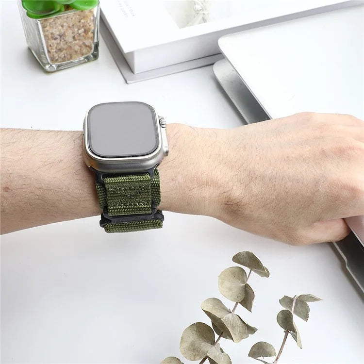 KALEBOL For Apple Watch Series 10 42mm / 9 8 7 41mm / SE (2023) SE (2022) SE 6 5 4 40mm / 3 2 1 38mm Nylon Strap