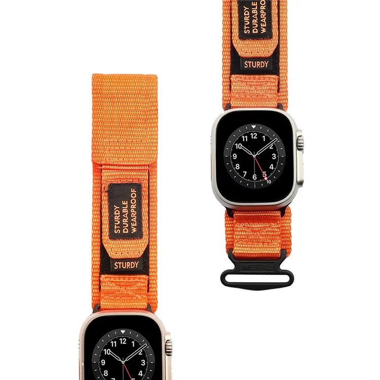 KALEBOL For Apple Watch Series 10 42mm / 9 8 7 41mm / SE (2023) SE (2022) SE 6 5 4 40mm / 3 2 1 38mm Nylon Strap